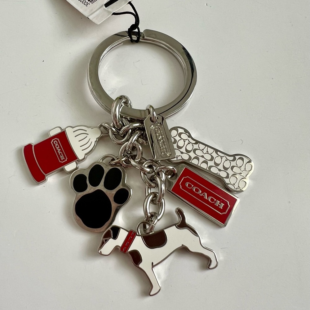 Coach key chain NEW never used. 😍